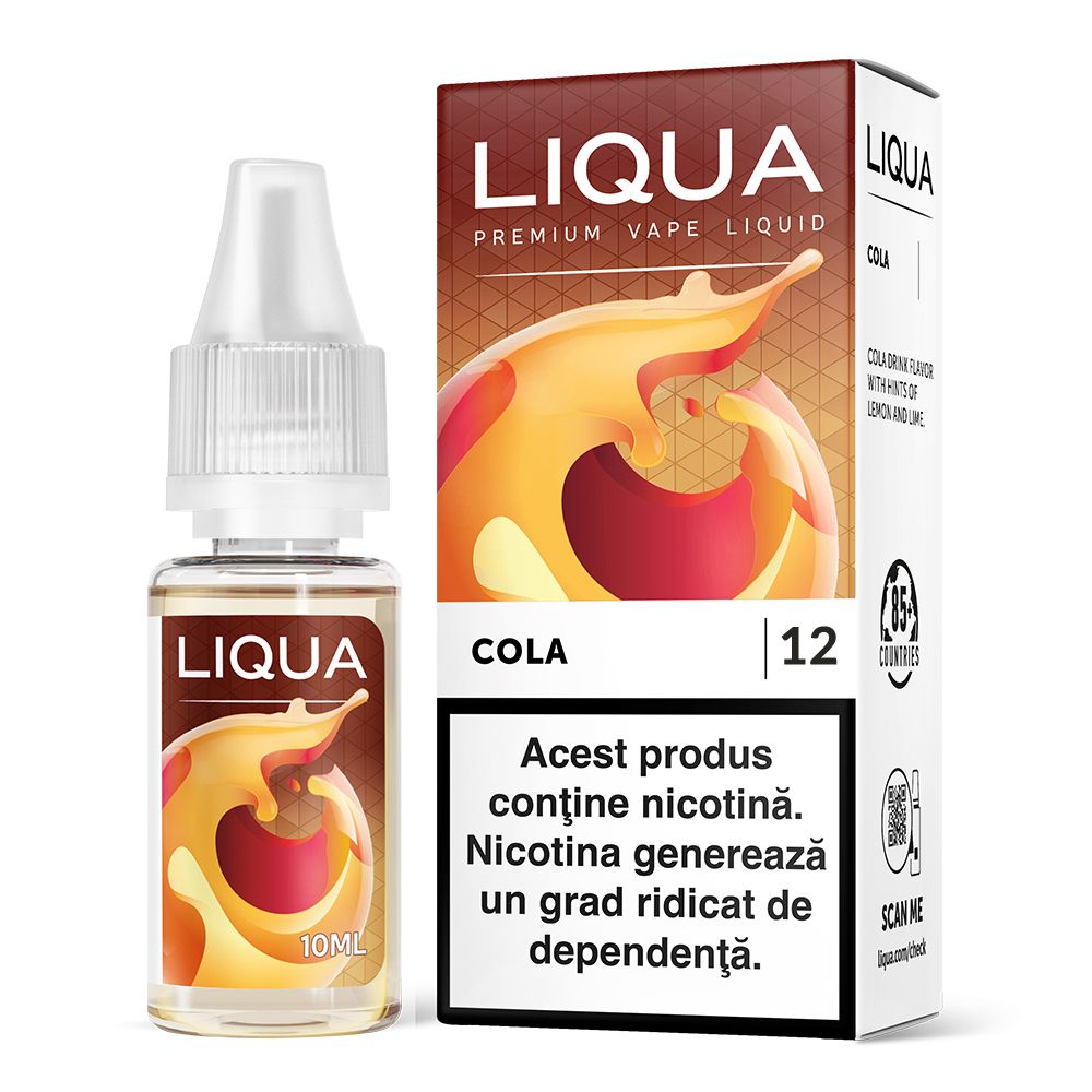 Cola 10 ml Lichid Liqua Cola 10 ml - 12mg - imagine 1