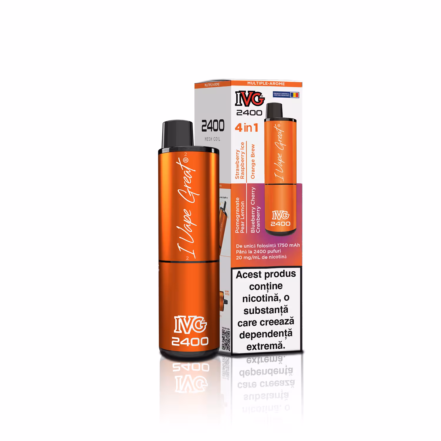 IVG-2400-Editie-4-in-1-multi-aroma-juicy-edition JUICY EDITION - IVG 2400 + 4 AROME - imagine 1