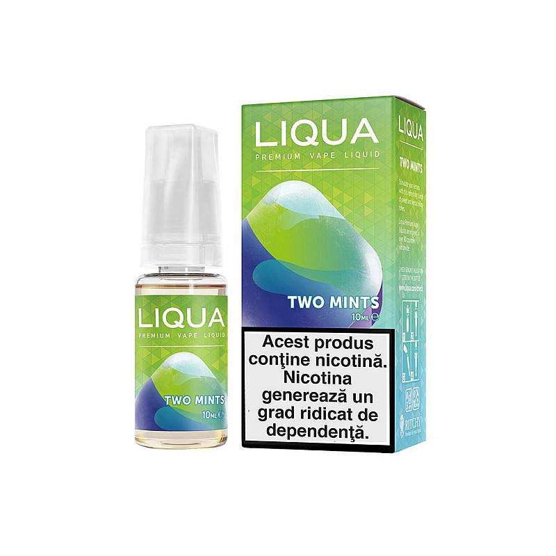 Two mints 10 ml Lichid Liqua Two Mints 10 ml - 18mg - imagine 1