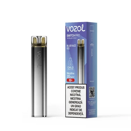 Vozol Switch Pro Kit-1 Vozol Switch Pro Kit Blue Razz Ice - imagine 1
