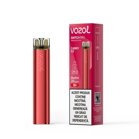 Vozol Switch Pro Kit-3 Vozol Switch Pro Kit Cherry Ice - imagine 1