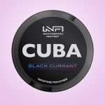 Pouch Nicotina Blackcurrant Cuba 30mg/g (20mg/pouch)