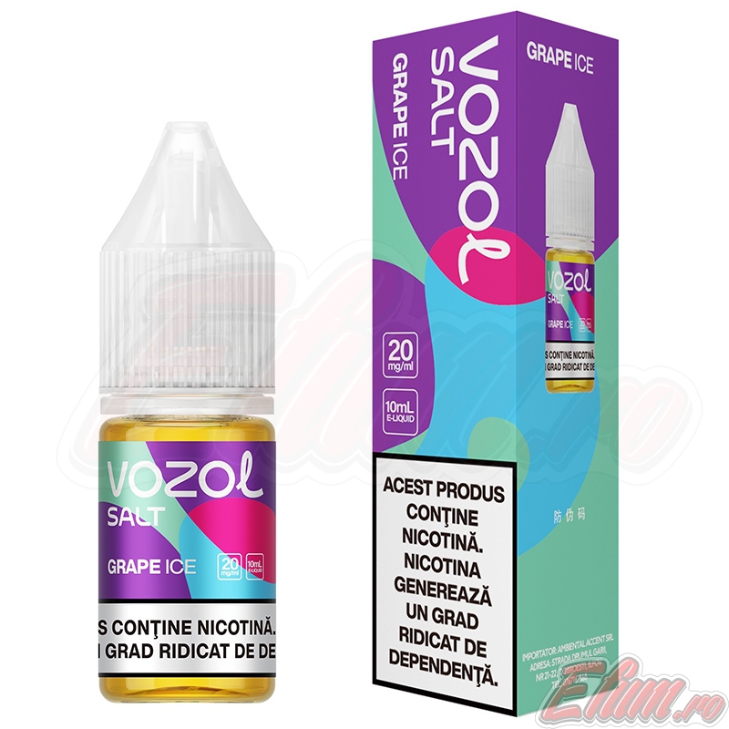 lichid-nicsalt-grape-ice-vozol-10ml-nicsalt-20mgml Lichid Vozol 10ml Grape Ice - imagine 1