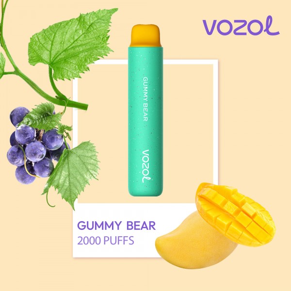vozol2000star7 Vozol Star 2000 Gummy Bear - imagine 1