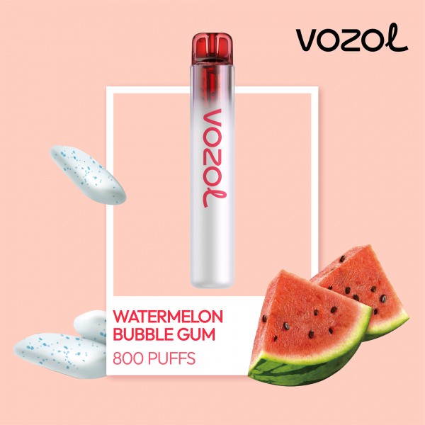 vozol800neon14 Vozol Neon 800 2% Watermelon Bubble Gum - imagine 1