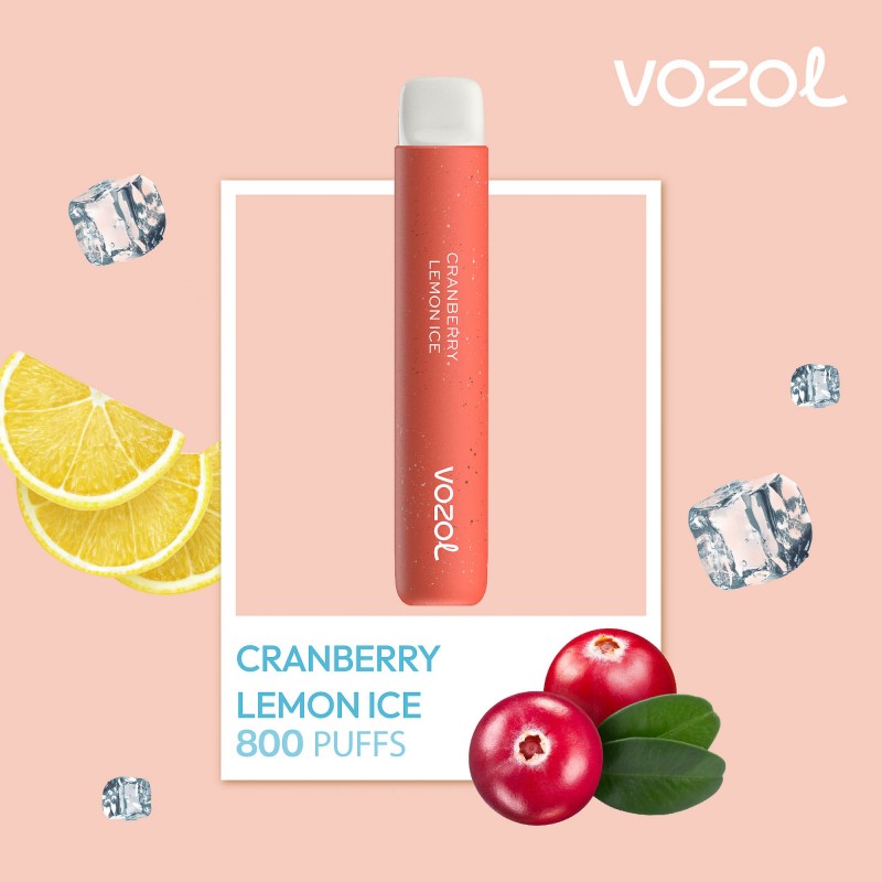 vozol800star10 Vozol Star 800 2% Cranberry Lemon Ice - imagine 1