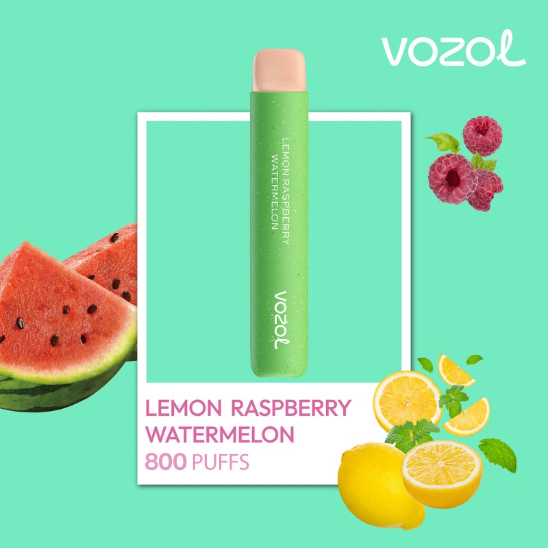 vozol800star20 Vozol Star 800 2% Lemon Raspberry Watermelon - imagine 1