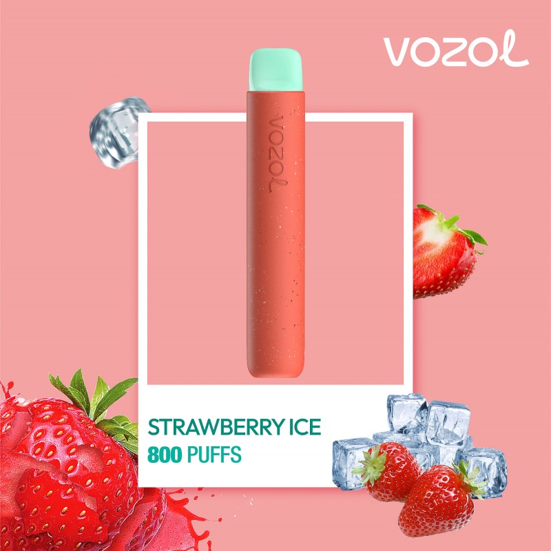 vozol800star29 Vozol Star 800 2% Strawberry Ice - imagine 1