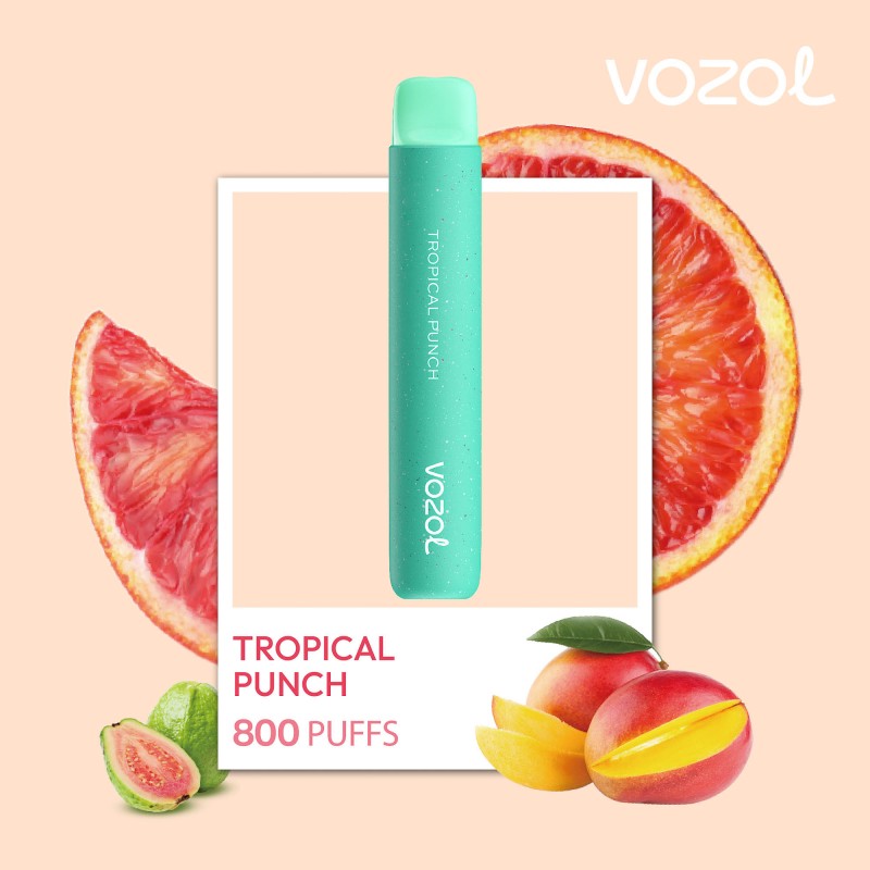 vozol800star34 Vozol Star 800 2% Tropical Punch - imagine 1