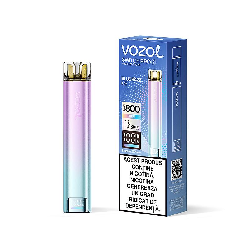 Blue razz ice KIT VOZOL SWITCH PRO 2 BLUE RAZZ ICE - imagine 1