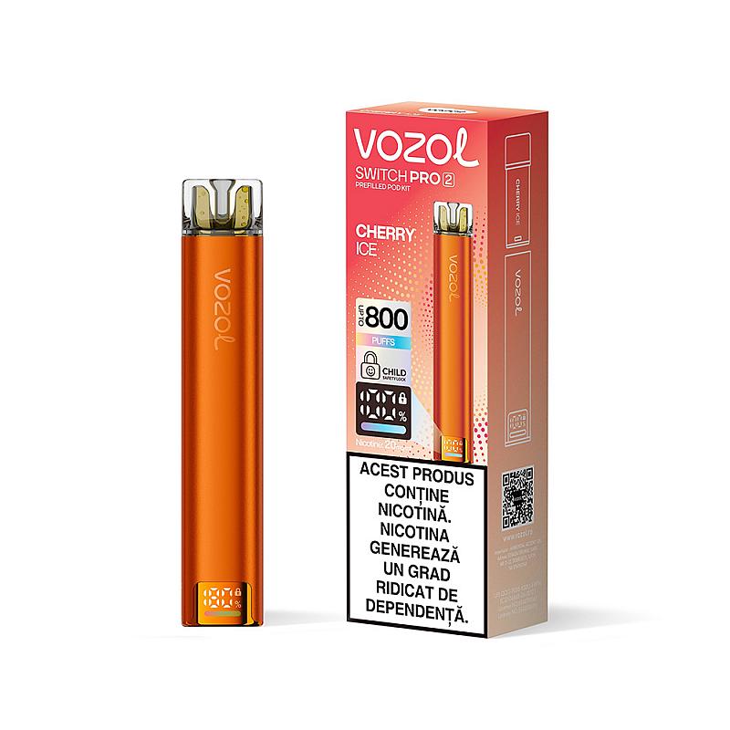 cherry ice KIT VOZOL SWITCH PRO 2 CHERRY ICE - imagine 1